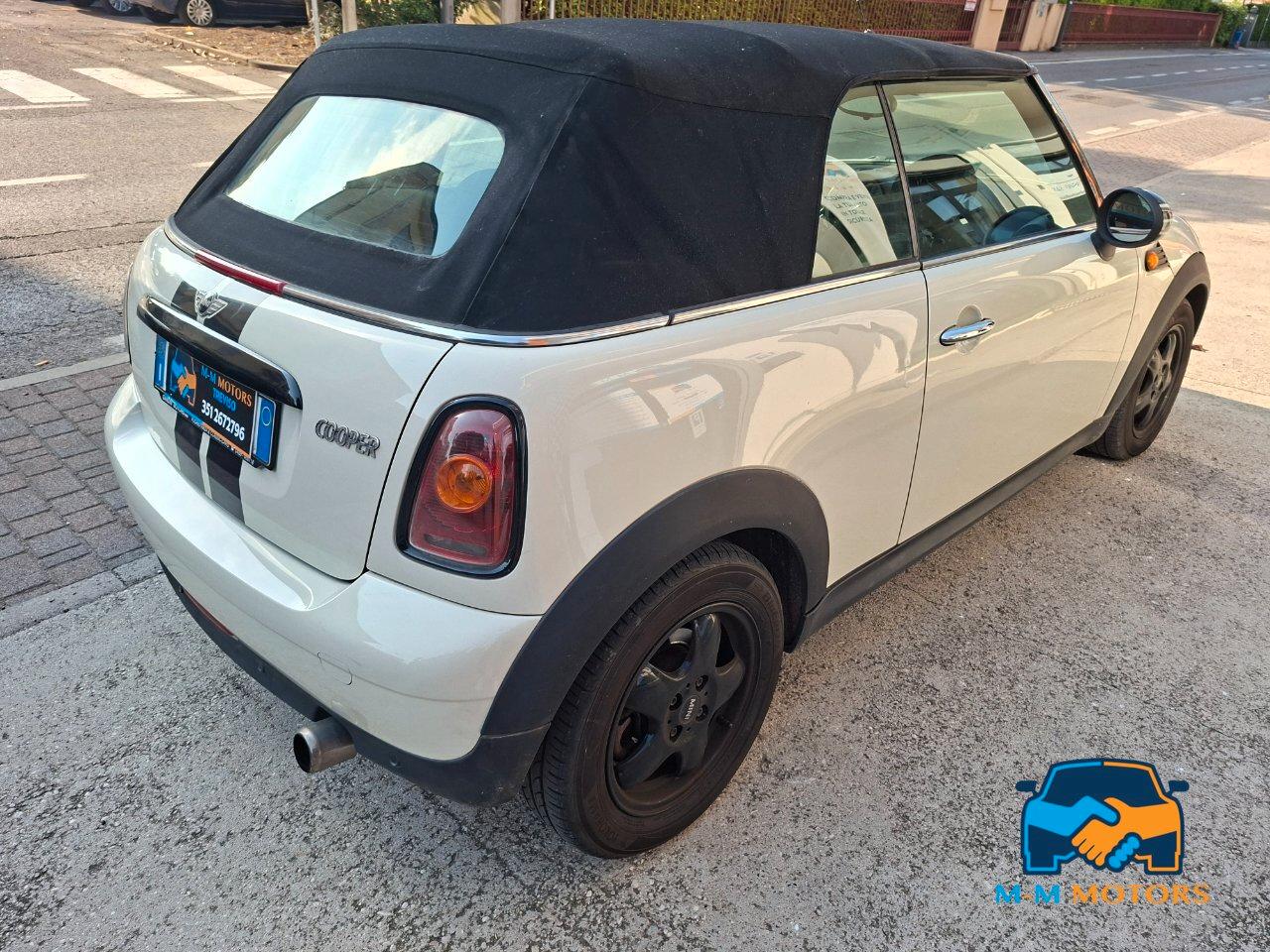 Mini Cabrio Cooper 1.6 120cv neo patentati