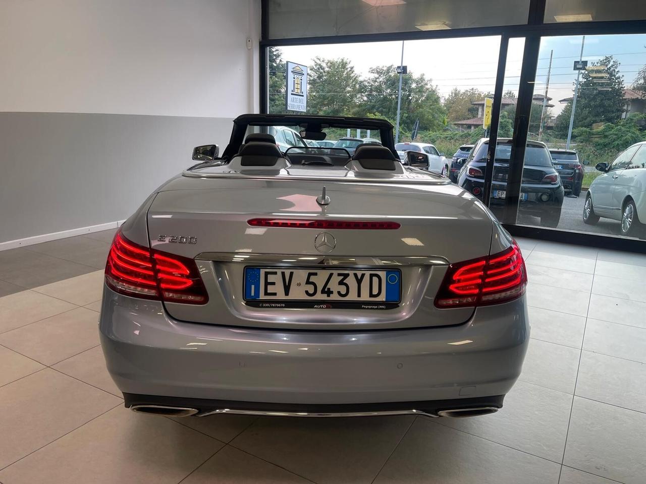 Mercedes-benz E 200 Cabrio Executive