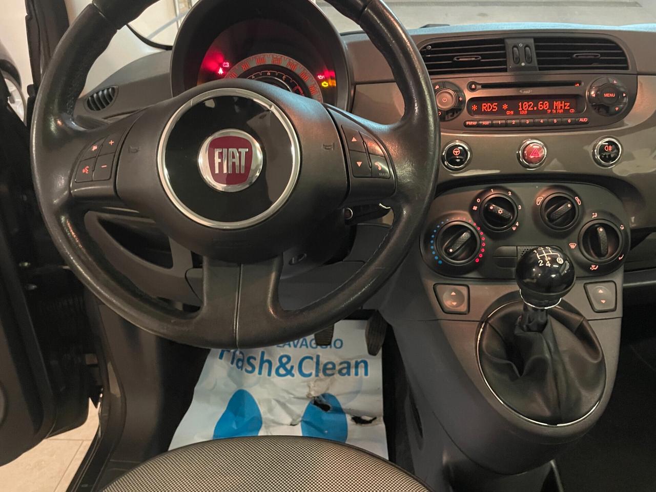 Fiat 500 1.2 GPL NUOVO Lounge TETTO DISTRIBUZIONE TAGLIANDATA NEOPATENTATI