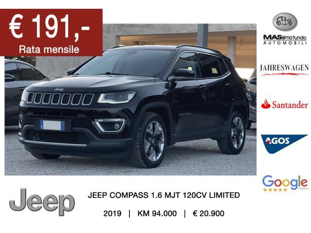 JEEP Compass 1.6 Mjt II 2WD Limited