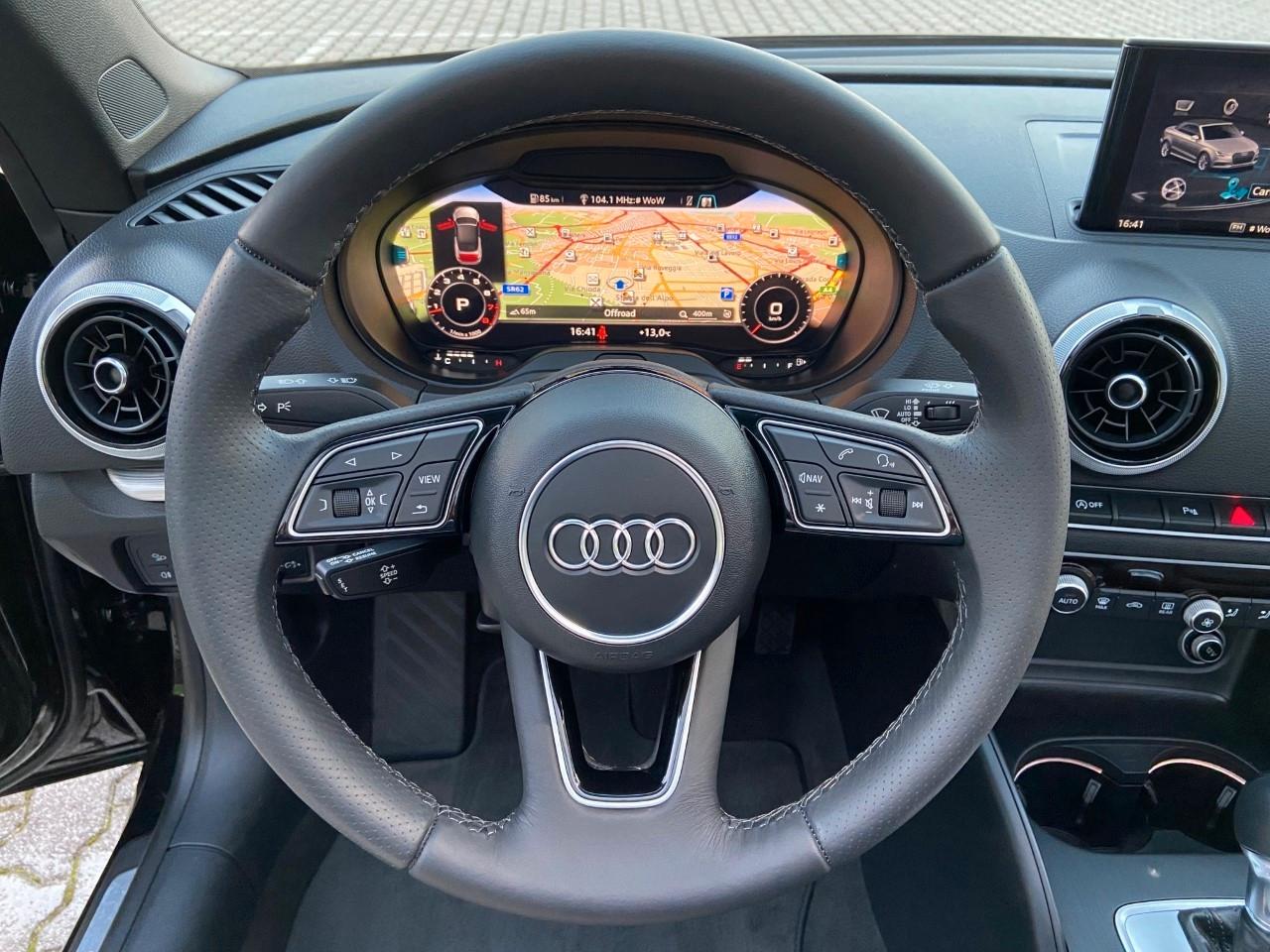 Audi A3 Cabrio 2.0 tfsi 220cv Sport Edition quattro s-tronic - 2018 - IVA ESPOSTA