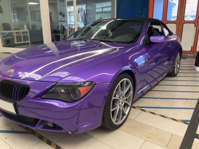 BMW 645 i Cabrio 333CV SOLO 96000KM ! VIOLA SU CAMPIONE !