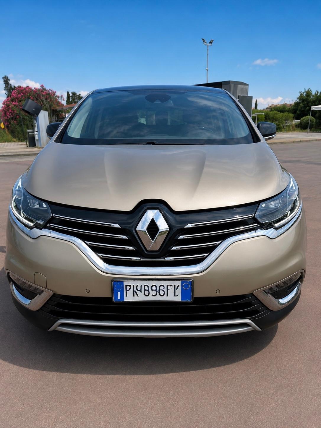 RENAULT ESPACE 1.6 dCi 160 CV EDC INITIALE PARIS 4CONTROL – 7 POSTI – UNICOPROPRIETARIO
