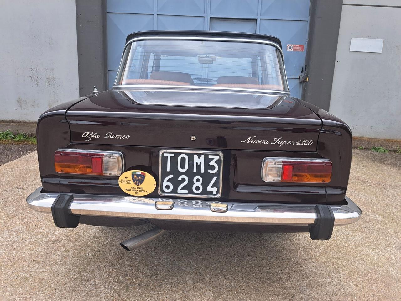 Alfa Romeo Nuova Giulia super 1.3 *TARGA ORO ASI*