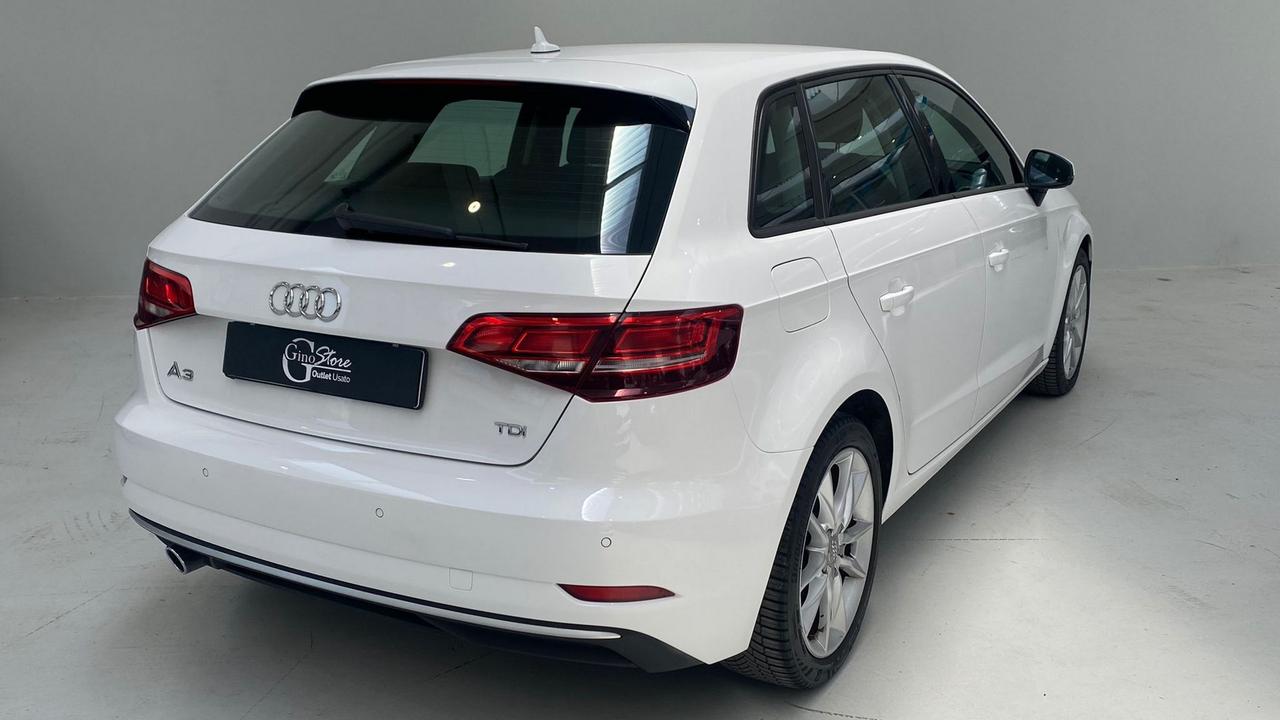 AUDI A3 Sportback 1.6 tdi Sport 110cv s-tronic