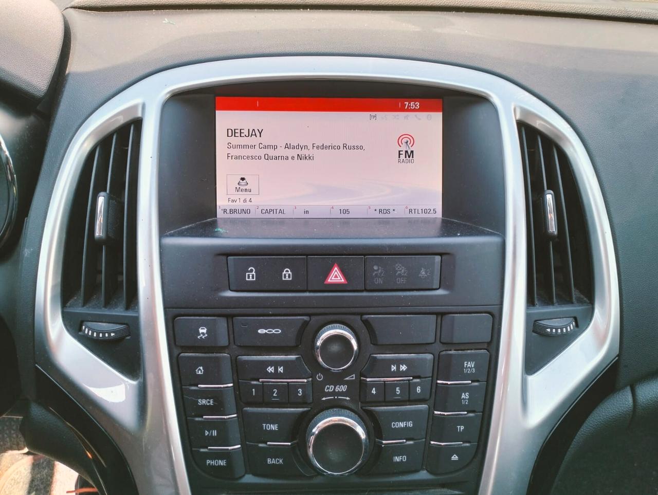 Opel Astra 1.6 CDTI - SINISTRATA -