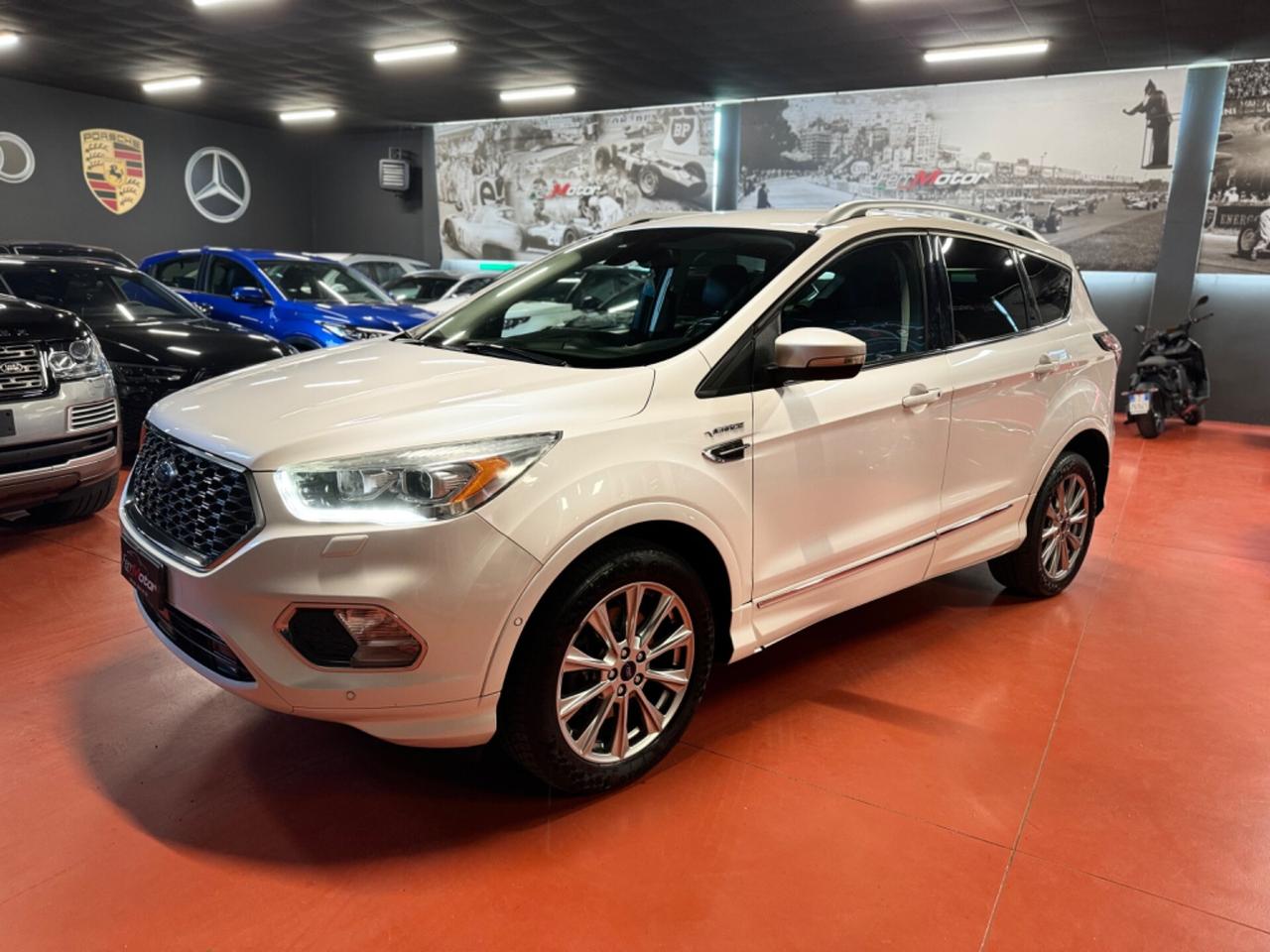 FORD KUGA VIGNALE 2.0 Tdci 150cv AWD BIANCO PERLATO FULL