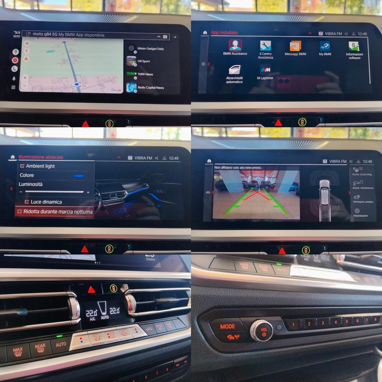 BMW 330d 48V xDrive Touring MSPORT TETTO ACC LUCI AMBIENTE