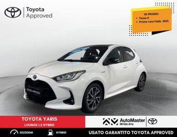 Toyota Yaris 1.5 Hybrid 5 porte Lounge