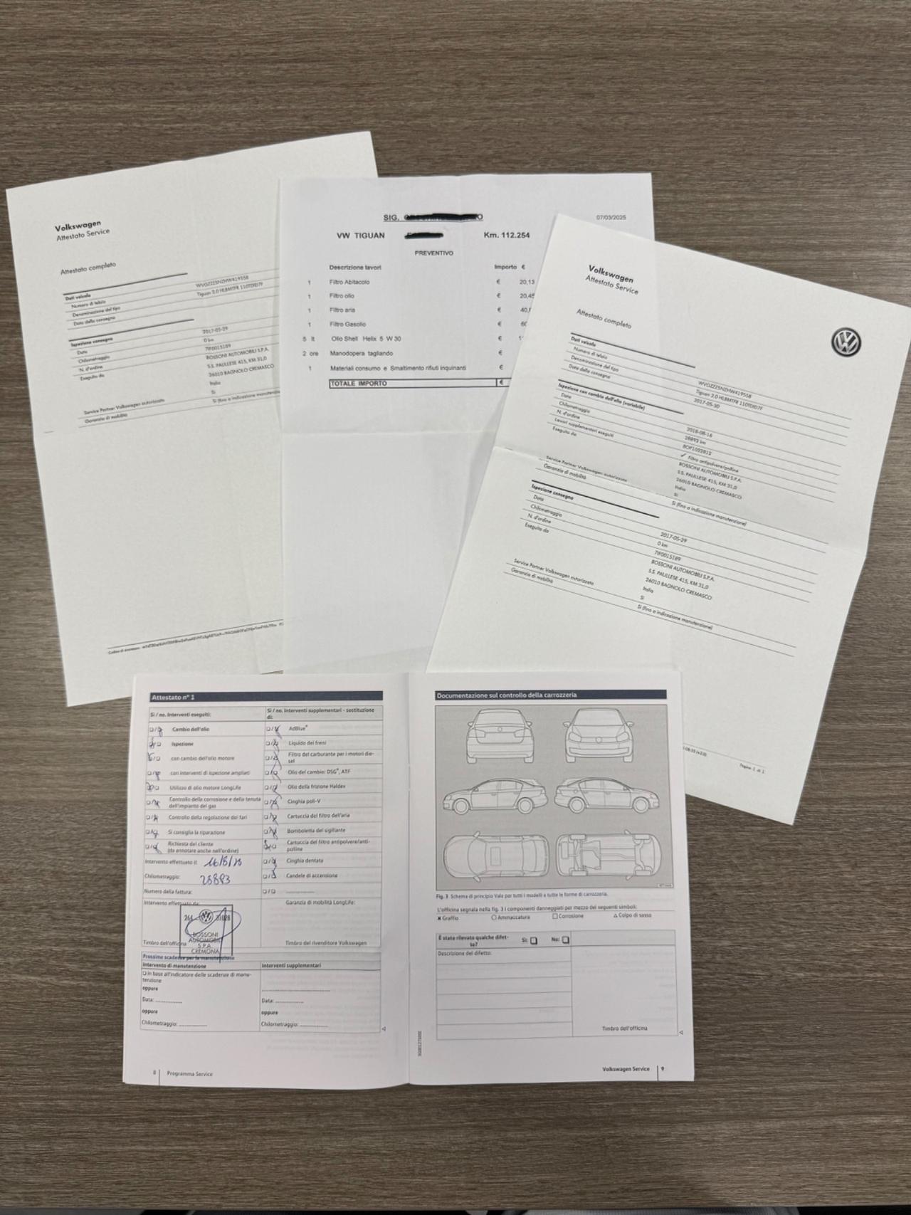 VW TIGUAN 2.0 TDI 150 CV DSG FINANZIABILE