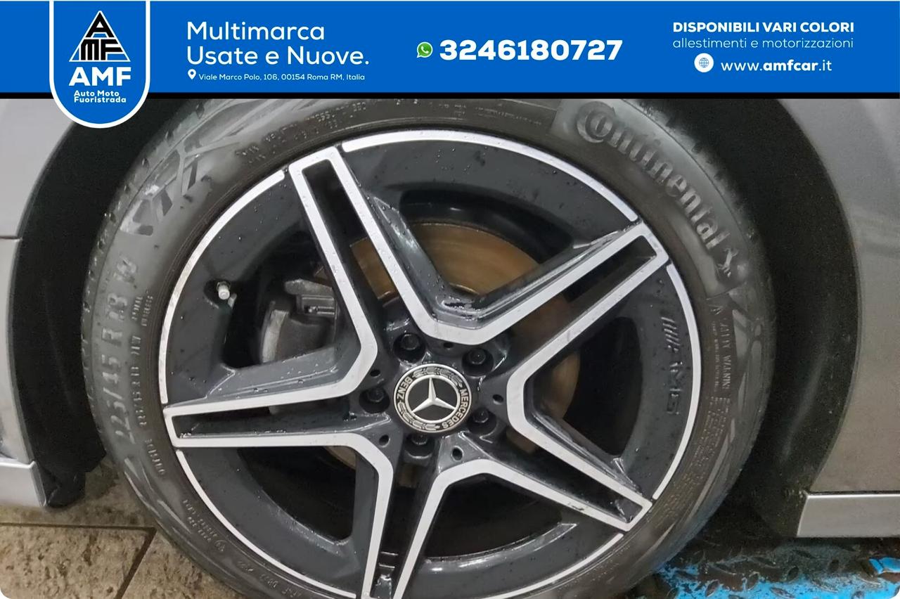 Mercedes-Benz A 180 d AMG-Line T-Leather Navi LED MBUX high RFK