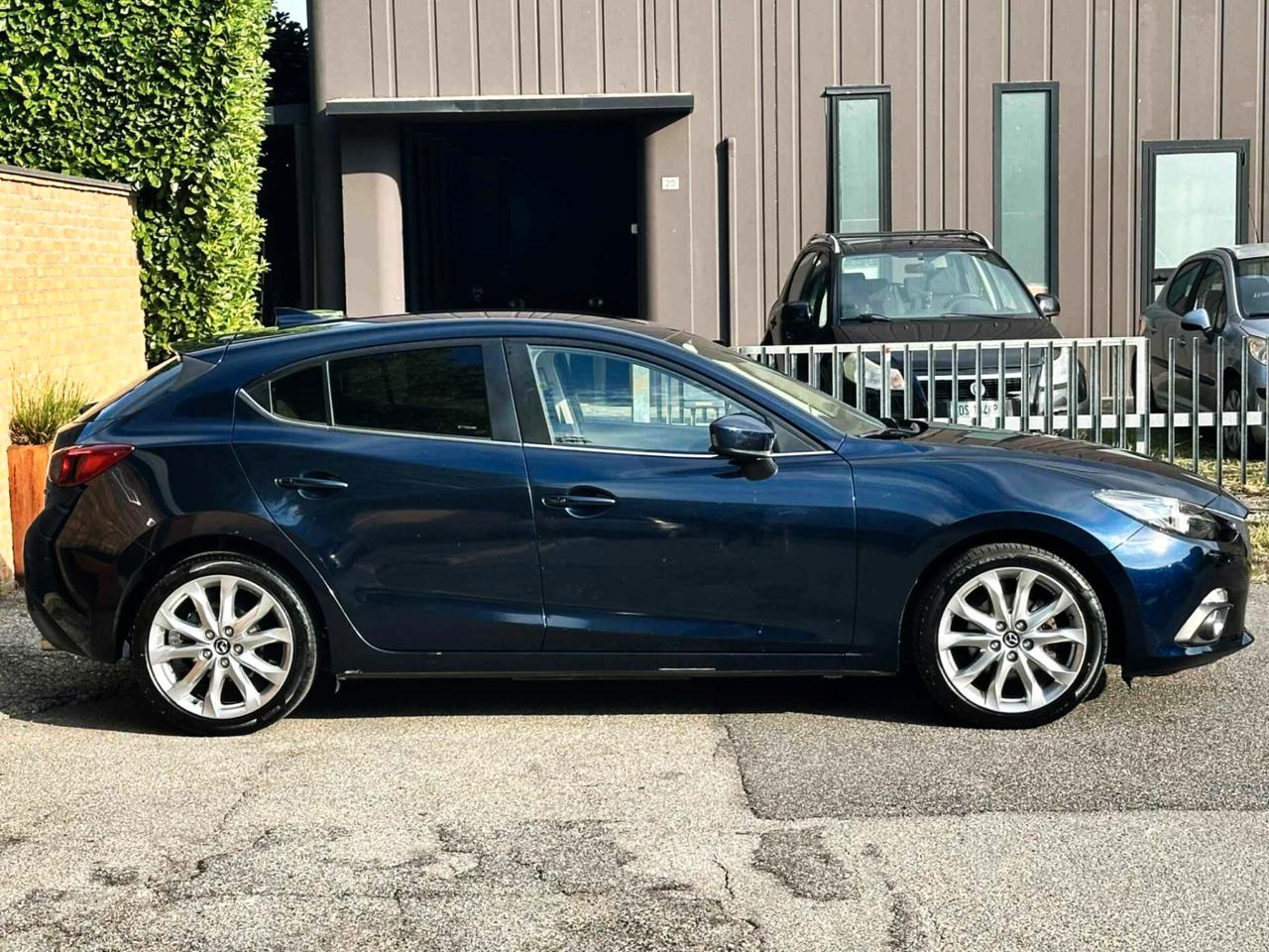 Mazda3 2.2d150cv-169.000km-Navi,Pelle,Led-Euro6-Full