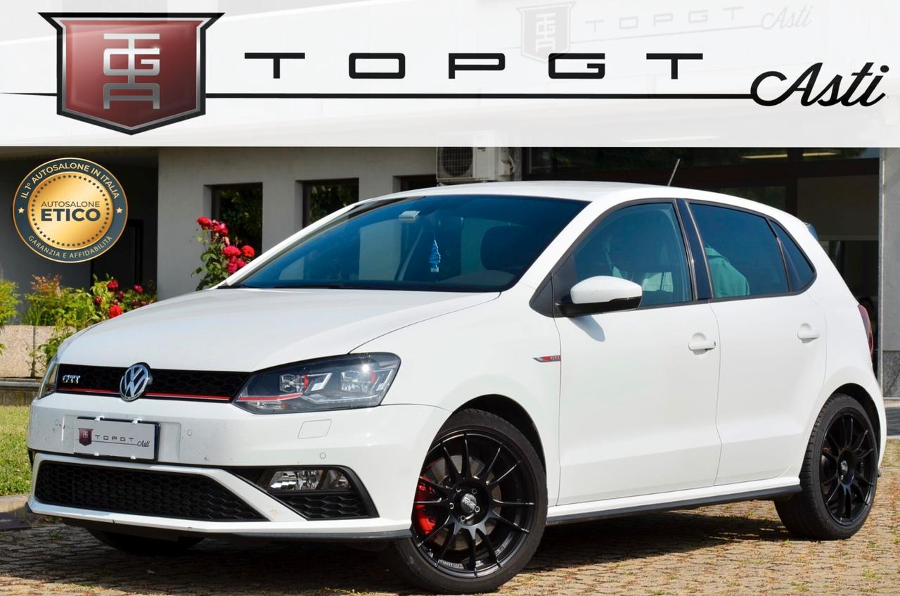 VOLKSWAGEN POLO GTI 5p 1.8 BM 192cv DSG, UFF ITALIANA, FARI LED, APPLE ANDROID, EURO 6B, PERMUTE