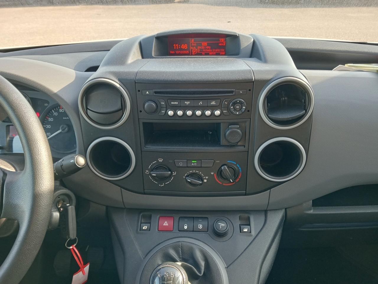 Peugeot Partner 1.6 BlueHDi 100CV 3 POSTI UNIPROPRIETARIO