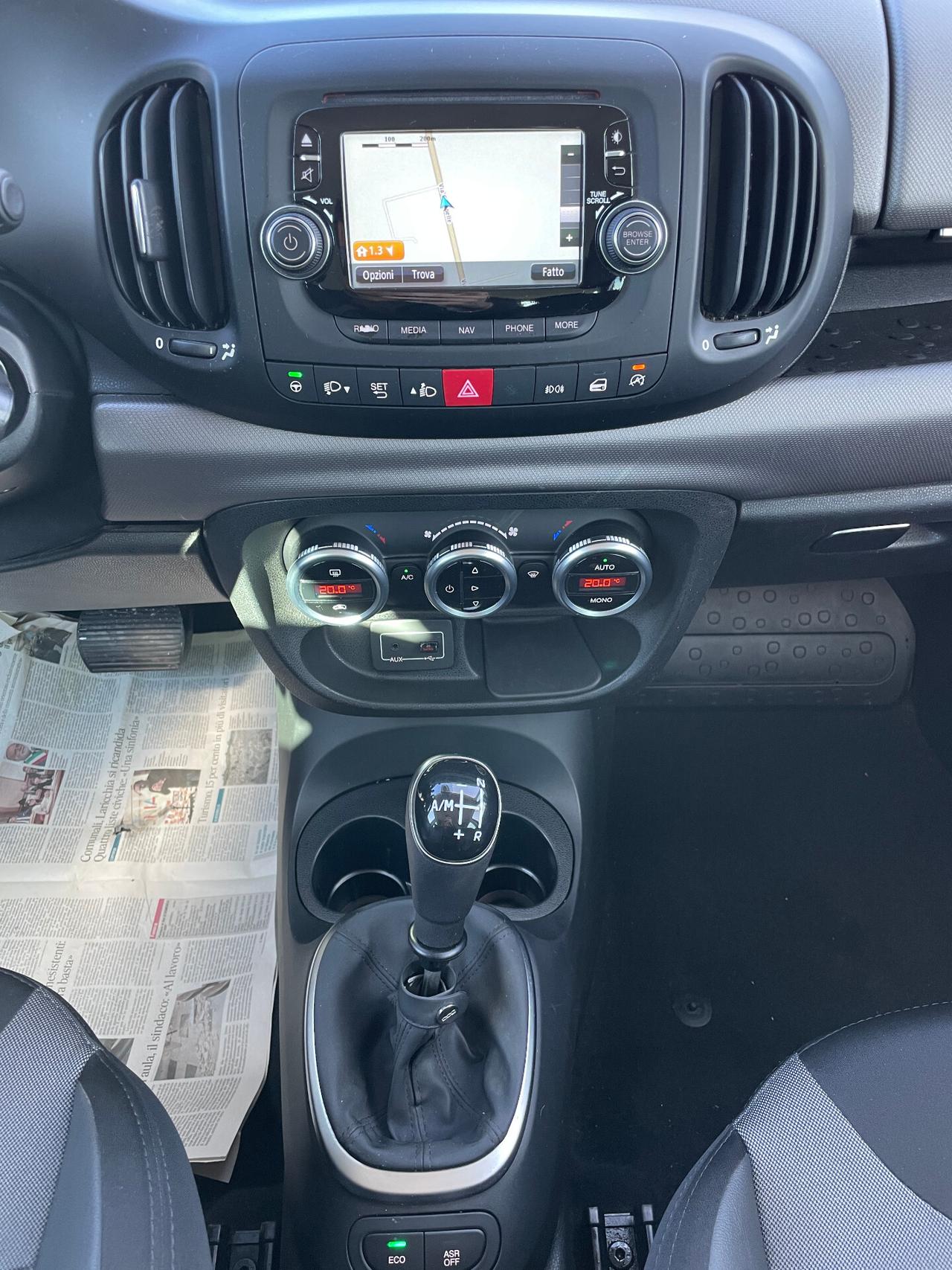 Fiat 500L Living 1.3 Multijet 95 CV Dualogic Lounge-NAVIGATORE