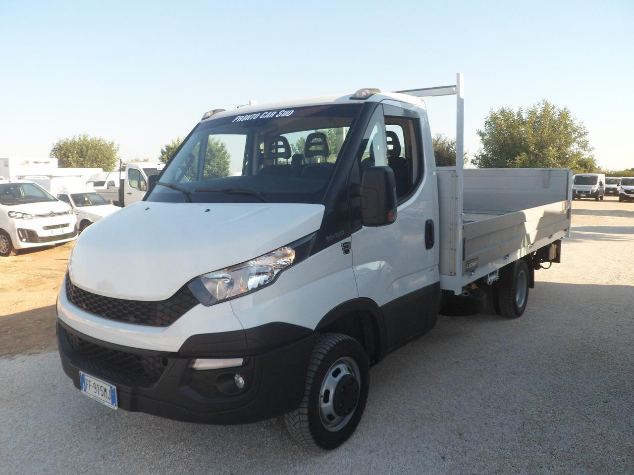 Iveco daily 35c13 cassone con pedana