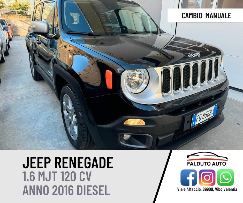 Jeep Renegade 1.6 Mjt 120 CV Limited