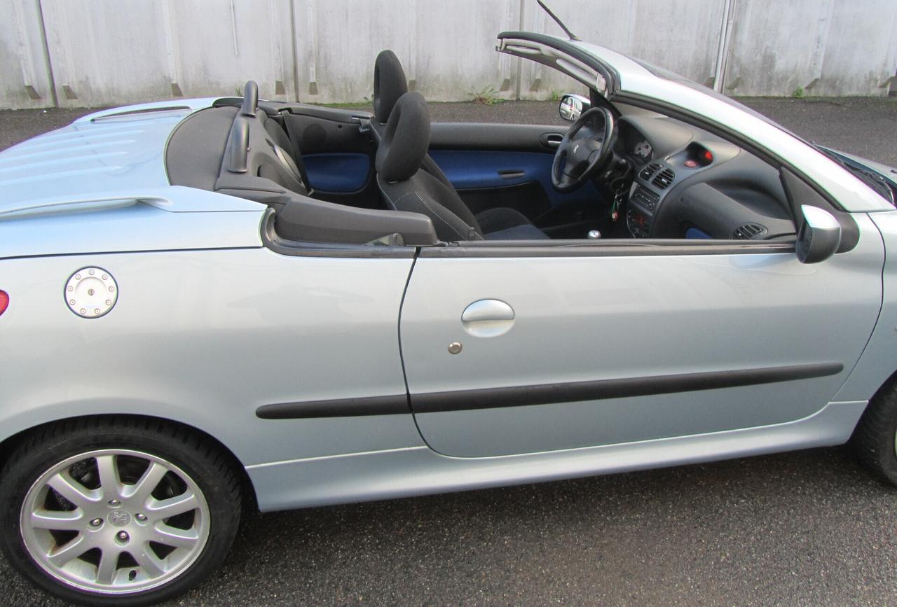 PEUGEOT 206CC 1.6 109Cv. COUPE' CABRIO WINDSTOP