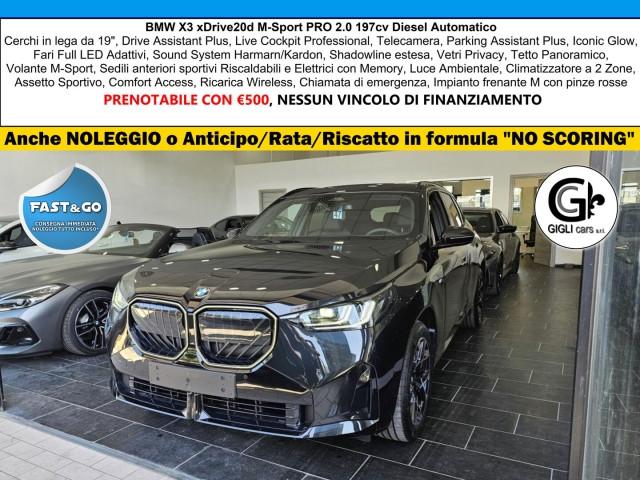 BMW X3 Xdrive20d MSport Pro auto