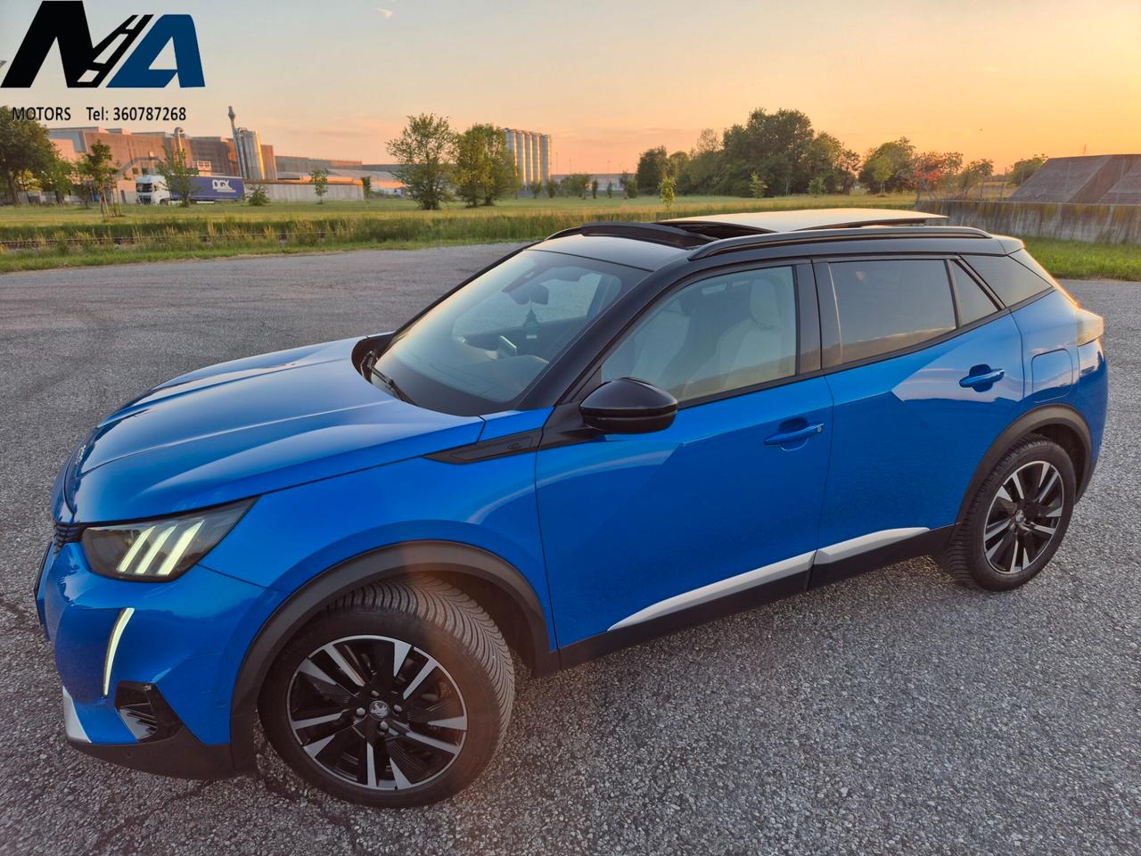 Peugeot 2008 motore elettrico 136 CV GT Line SI NEOPATENTATI