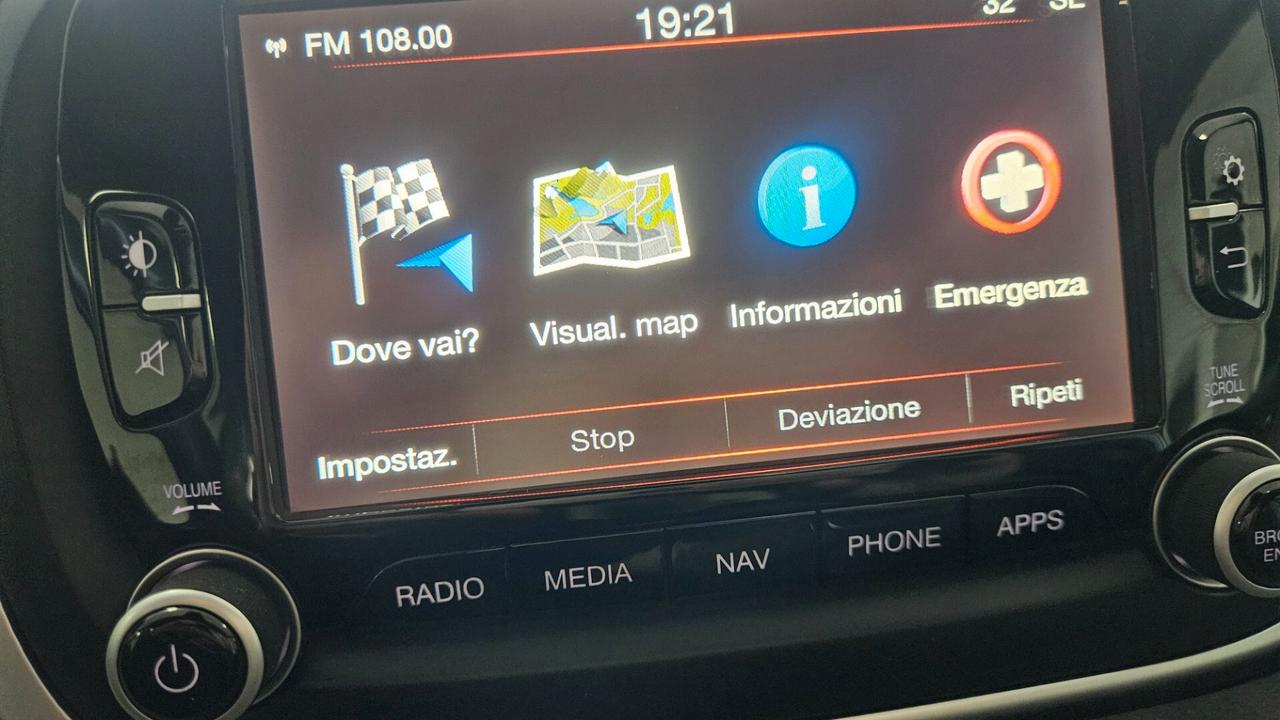 Fiat 500X 1.6 MultiJet 120 CV Cross Plus