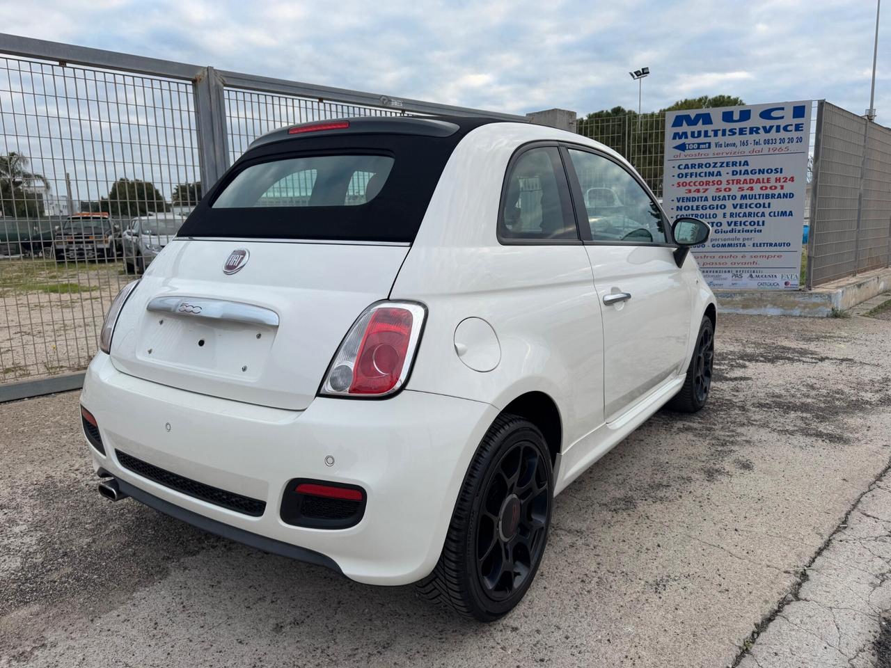 Fiat 500 1.2 "S" cabriolet - 1.2 benz - 2014