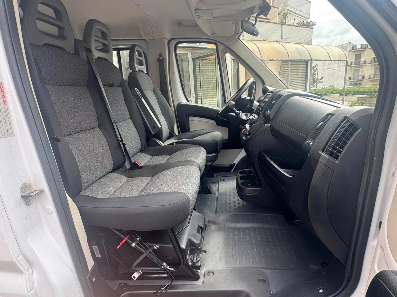 FIAT DUCATO MAXI 35 LH1 2.3MJT 130CV DOPPIA CABINA GRU FASSI