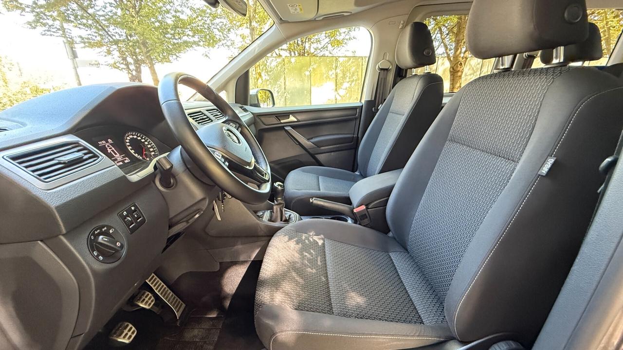 Volkswagen Caddy 1.4 TGI METANO + GANCIO TRAINO REMOVIBILE