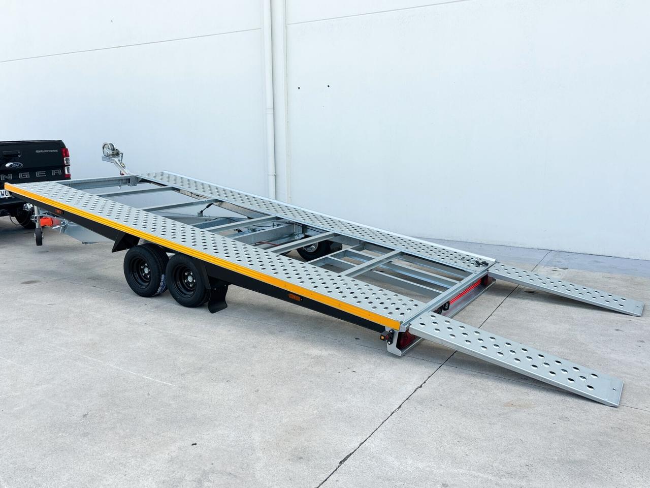 CARRELLO TRASPORTA AUTO SUPERCAR 4.5X2.1 3000 KG NUOVO