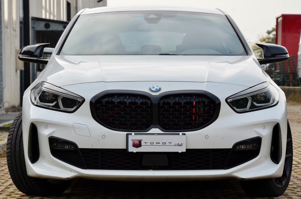 BMW 118i MSPORT 5p 136cv AUTO, UFF ITALIANA, EURO 6D, FARI LED, SEDILI IN ALCANTARA, 18", PERMUTE