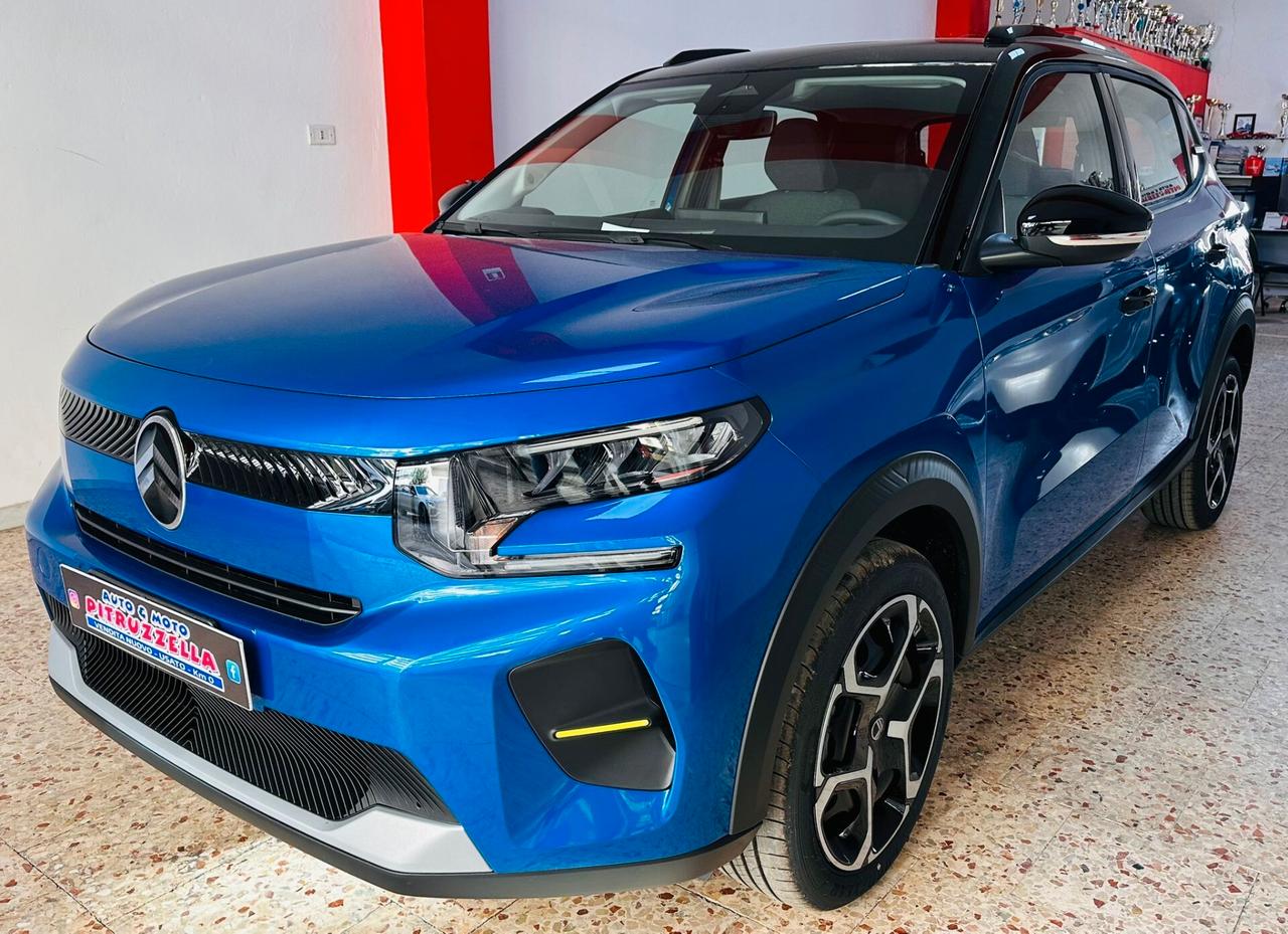 Citroen C3 PureTech 100cv S&S Plus 2026 KM0 BI-COLORE