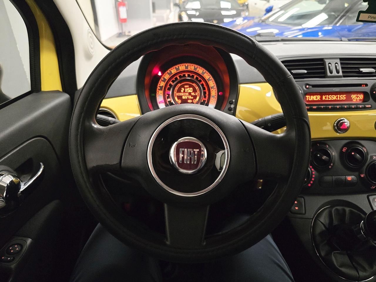 FIAT 500 1.2 POP 69CV GIALLO SOLE! SOLO 79000KM! GAR12MESI!