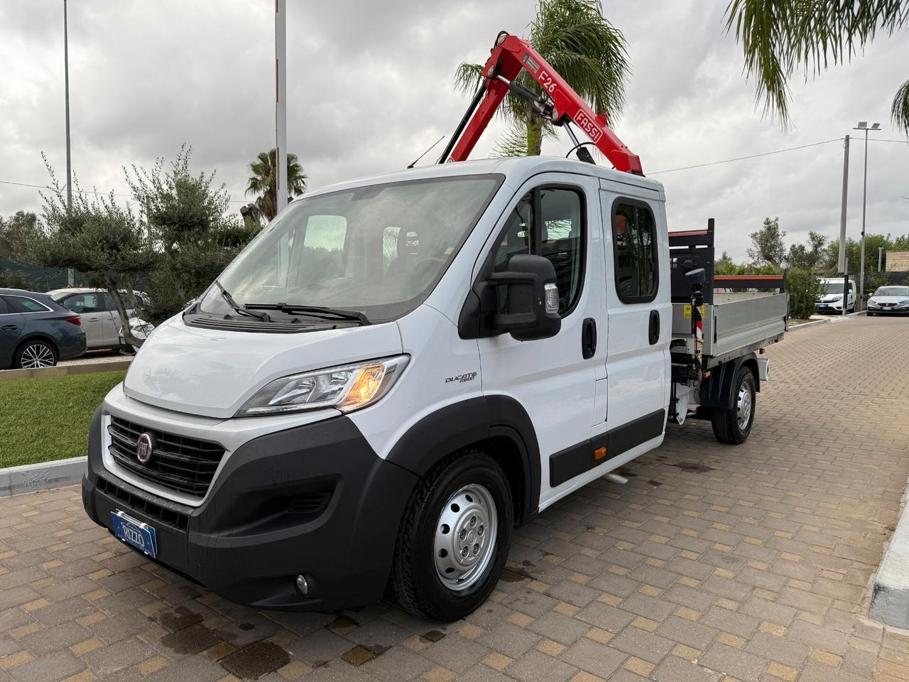 FIAT DUCATO 35 2.3 MJT 130CV MAXI 7 POSTI CON GRU FASSI 26