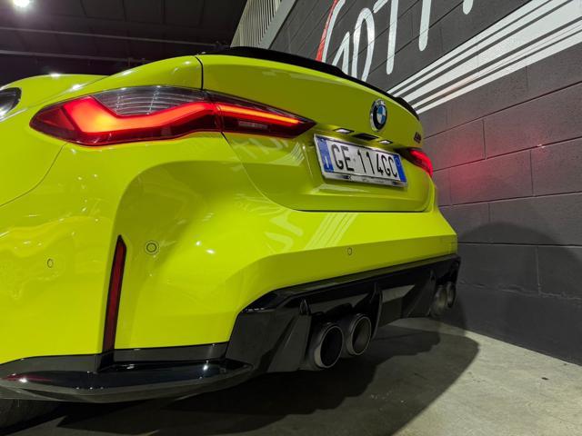 BMW M4 COMPETITION UFFICIALE ITALIANA SAO PAULO YELLOW