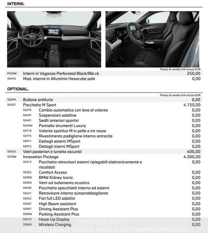 BMW X2 sDrive 18d M Sport DCT