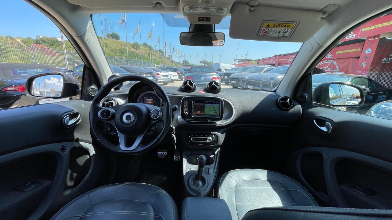 Smart ForTwo TURBO 90CV | PRIME |TELECAMERA TETTO PANORAMICO |PELLE TOTALE PRONTA CONSEGNA|