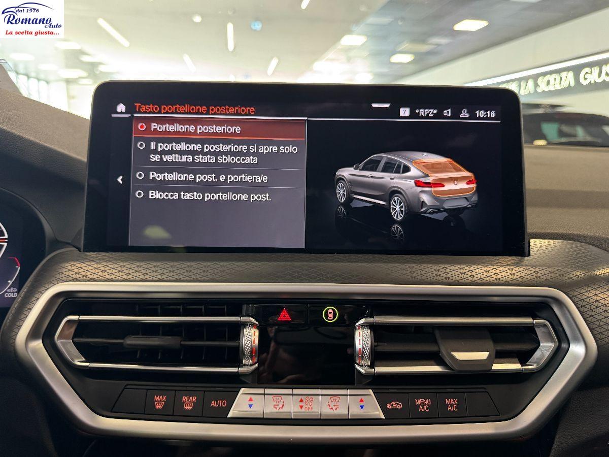 NEW BMW X4 20D 190CV MHEV AUT. XDRIVE M-SPORT#TETTO APRIBILE!