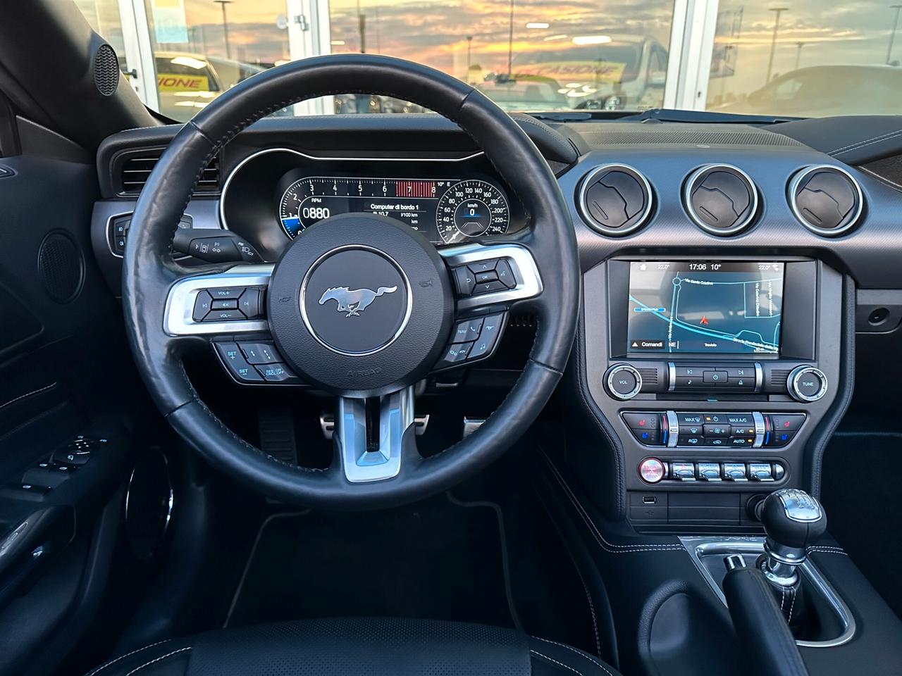 Ford Mustang CABRIO 2.3i 290CV MANUALE EURO6D! LED!