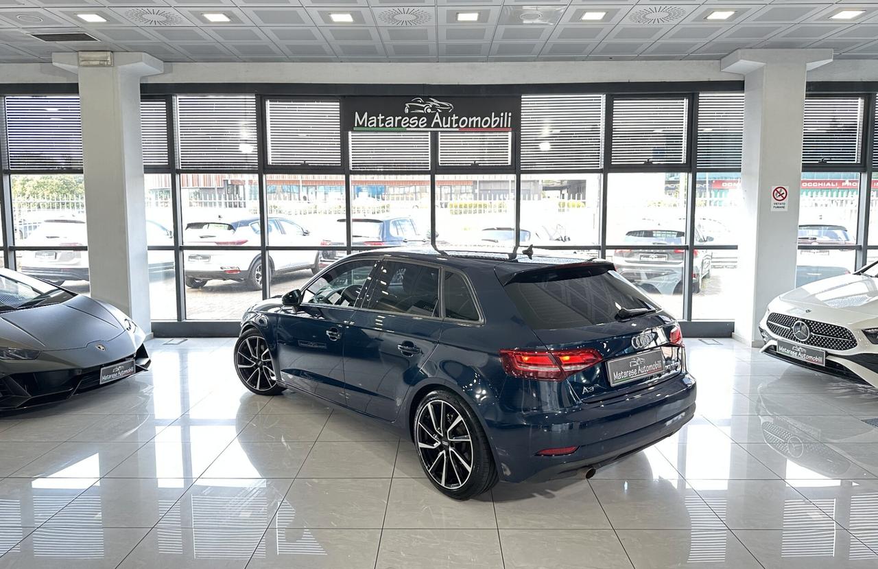 Audi A3 1.0 116cv TFSI NEOPATENTATI Navi Finanziabile