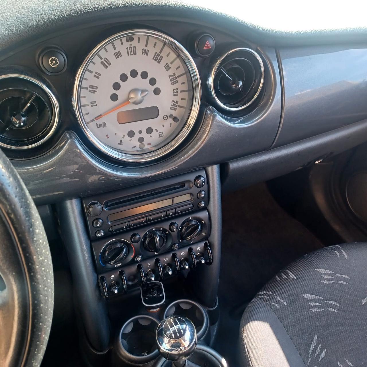 NEOPATENTATI MINI ONE 1.6 BENZINA GARANZIA 12 MESI