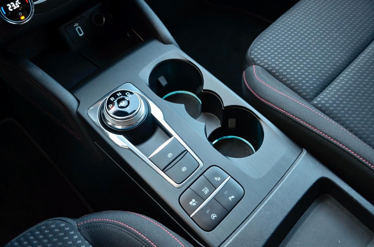 FORD FOCUS SW 1.0 ECOBOOST ST-LINE CO-PILOT 125cv AUTO, PREZZO REALE, SERVICE CERTIFICATI, UFF ITALIANA, EURO 6D, FARI FULL LED, RETROCAMERA, NAVI, PERMUTE