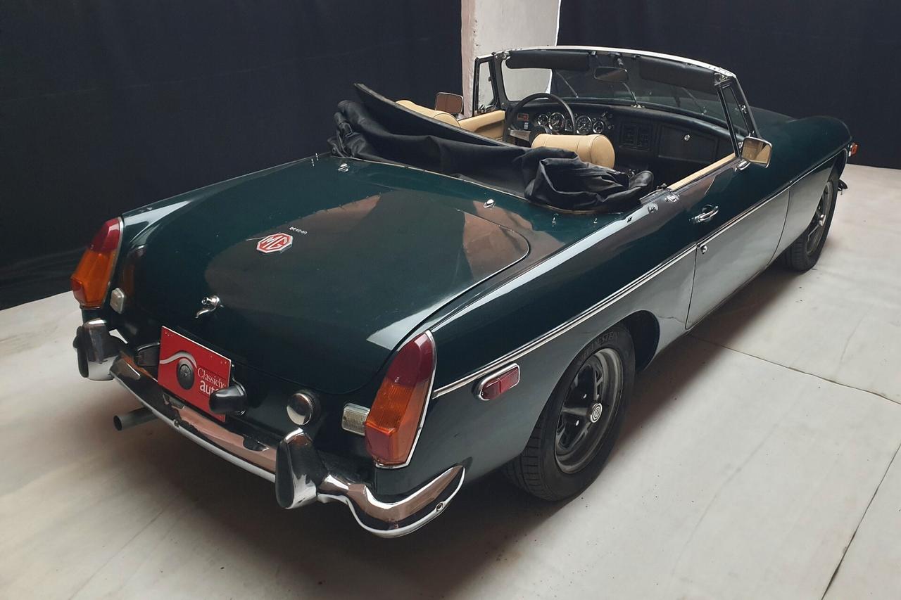 Mg MGB Roadster 1.8cc certif. ASI con CRS