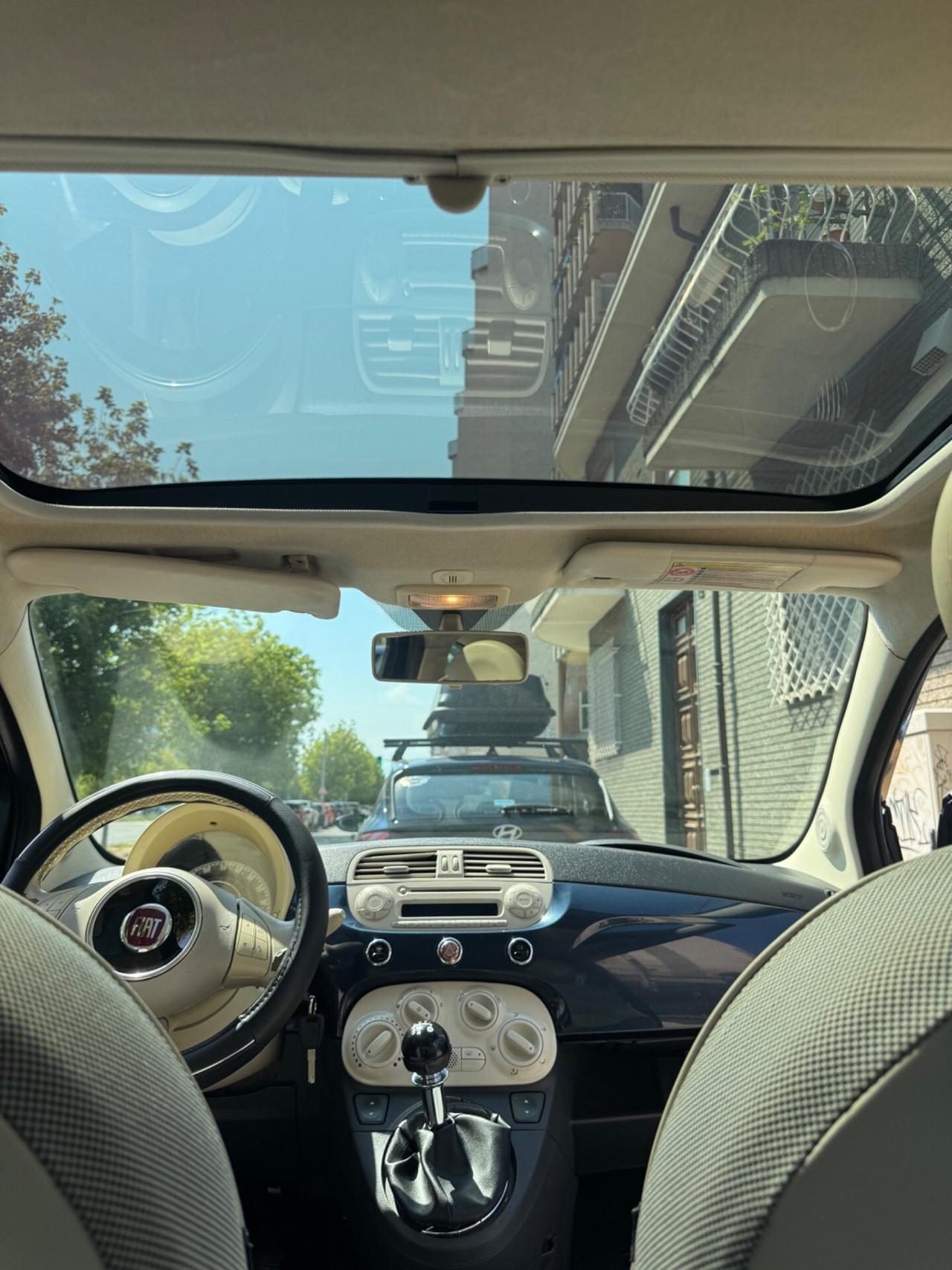 Fiat 500 1.2 Lounge 69 cv euro 5 benz neopatentati