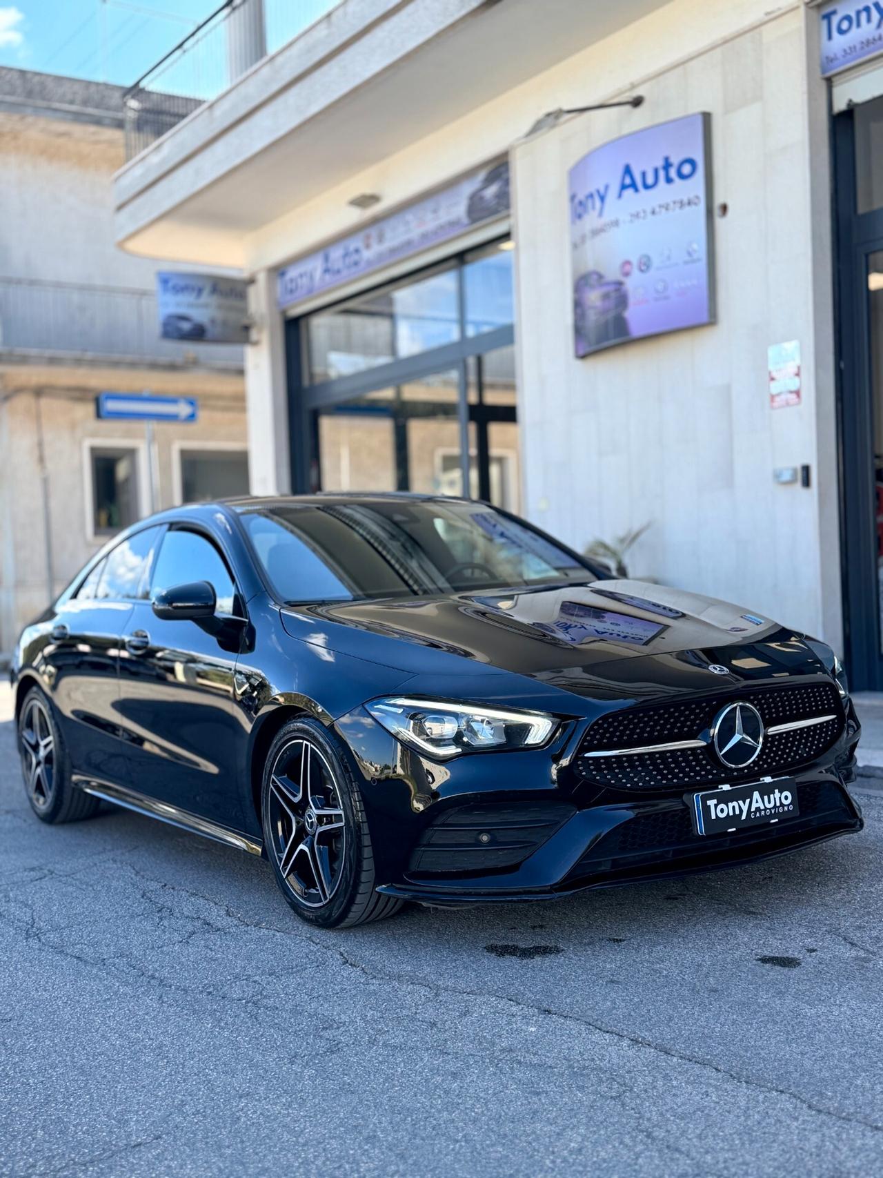 Mercedes-benz CLA 200 Coupe d 150 cv Premium auto AMG CON LUCI SOFFUSE,TELECAMERA,APPLE CARPLAY,VIRTUAL COCKPIT