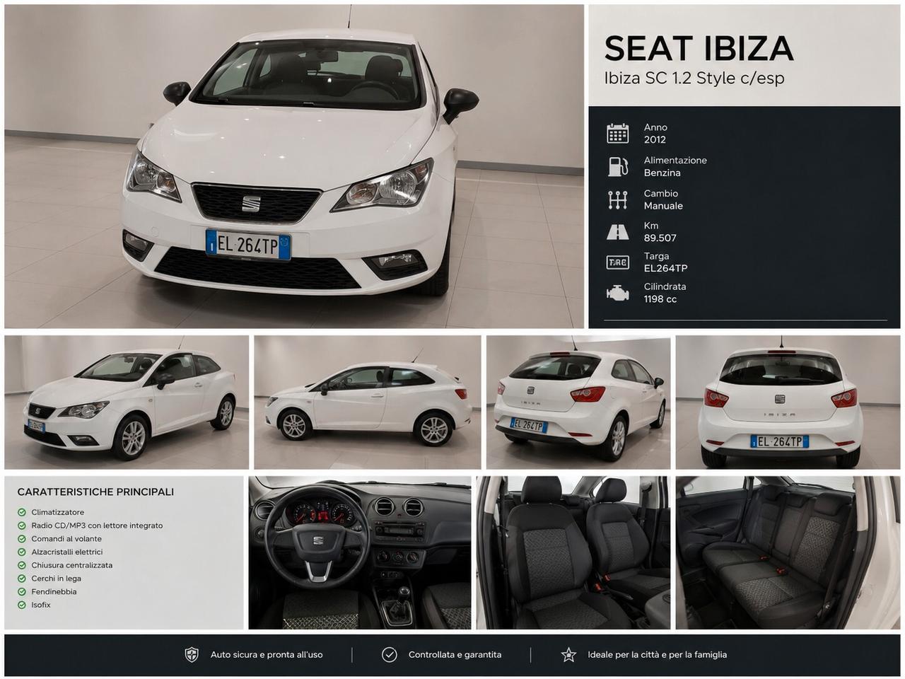 Seat Ibiza 1.2 70 CV 5 porte Style