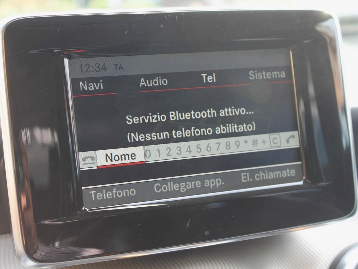 Mercedes-benz CLA 180 1.6 Benzina 122Cv Sport BiXeno Navi Cam GARANZIA 12 Mesi