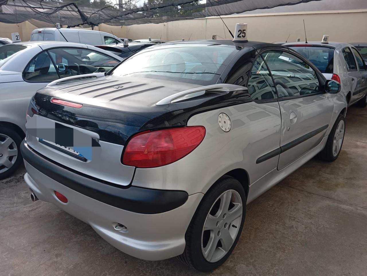 Peugeot 206 1.6 16V CC CABRIO tagliando compreso