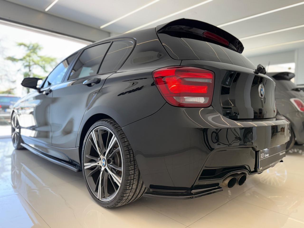 BMW 125d 218cv M sport Total black