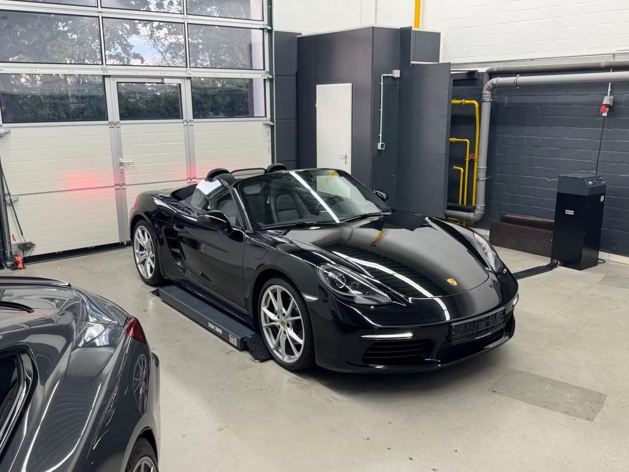 Porsche boxster 718 Spyder 2.0 Scarico sportivo nero, C 20'