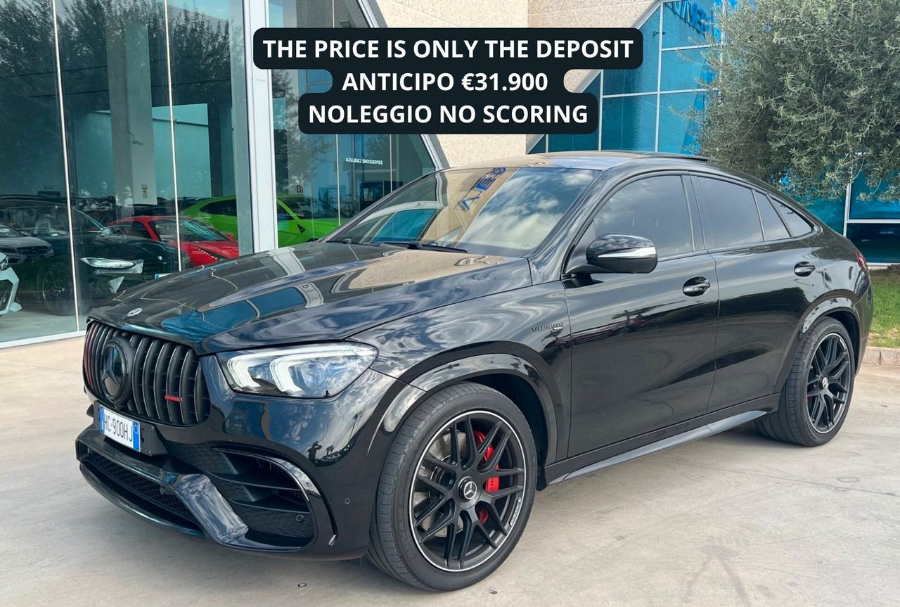 Mercedes-Benz GLE 63 AMG S 4Matic mHEV coupè - ANTICIPO €31.900 NOLEGGIO NO SCORING